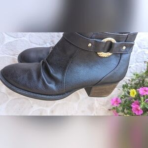 Dr Scholls Dark Brown Memory Foam Coil Fit Boots 8M